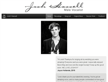 Tablet Screenshot of joshhassell.com